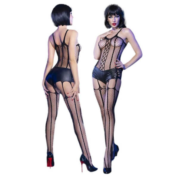 Catsuit met Losse Hotpants van Chilirose - Afbeelding 2
